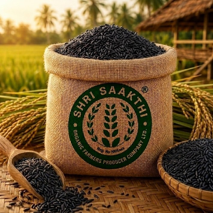 Black gown  rice