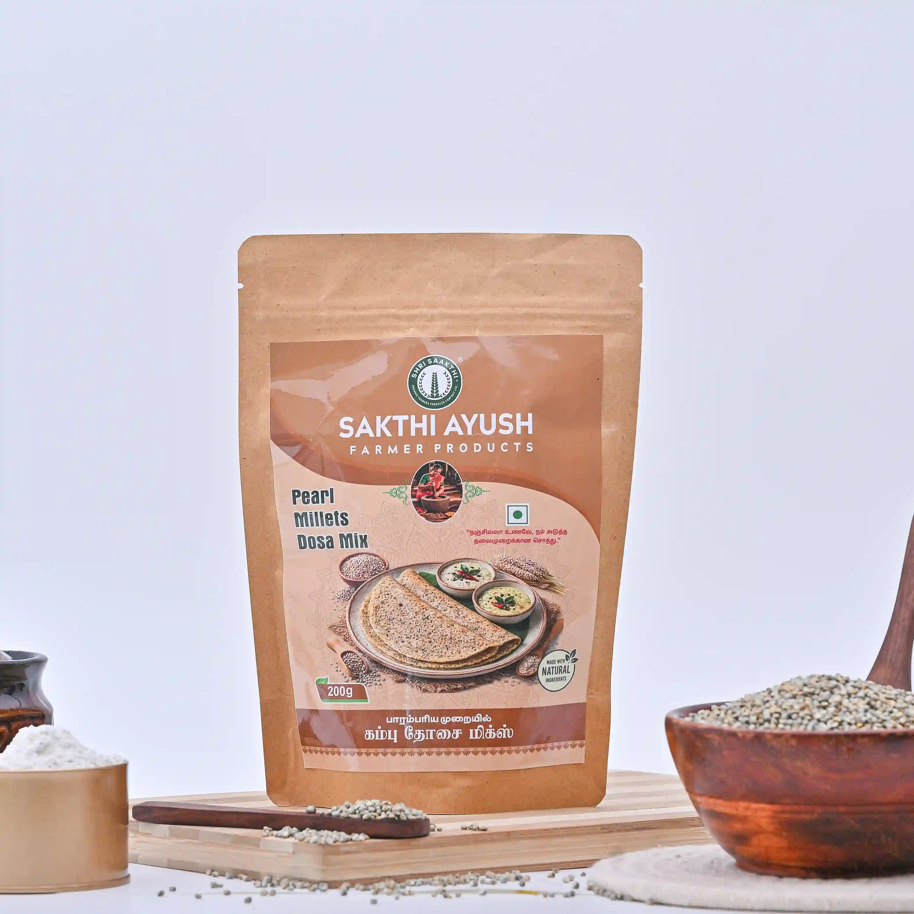 Pearl Millet Dosa Mix(கம்பு தோசை மிக்ஸ்)